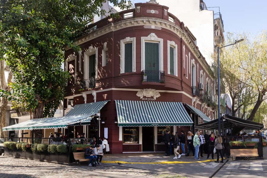 Asado Experience at Parrilla Don Julio - A note about the promised scenery