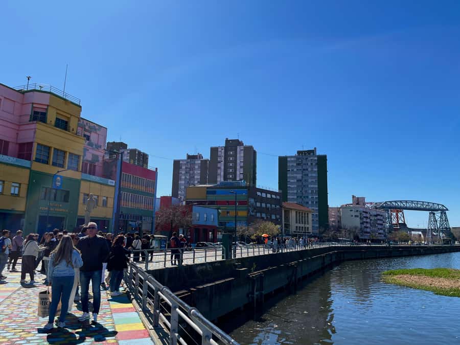 Buenos Aires: Half-Day City Tour and Boat Ride - Caminito and La Boca’s painted houses