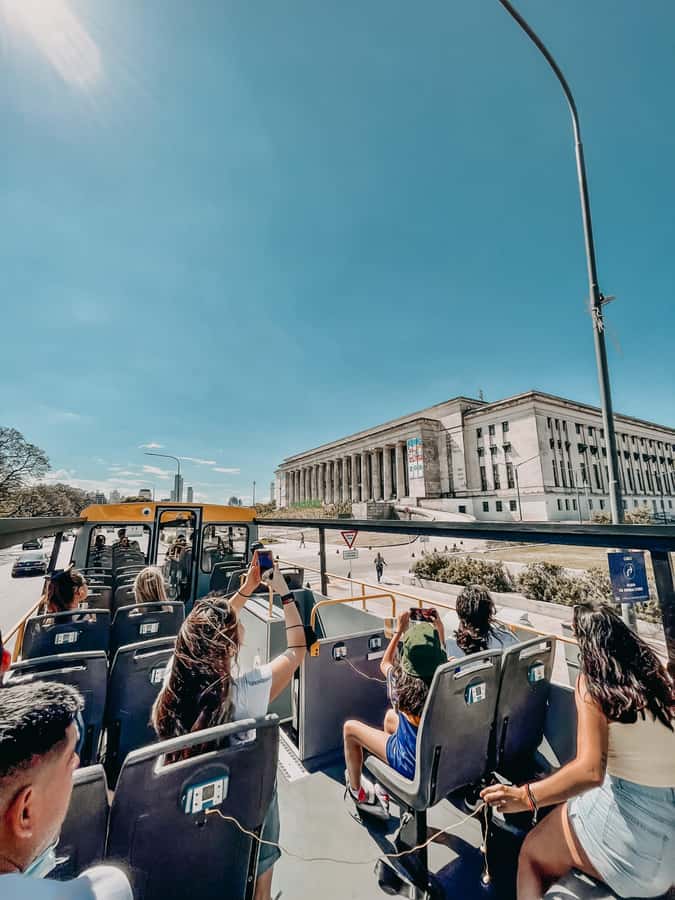 Buenos Aires Hop-On Hop-Off Bus and Exclusive Benefits - Plaza de Mayo, the Obelisk, and the city center