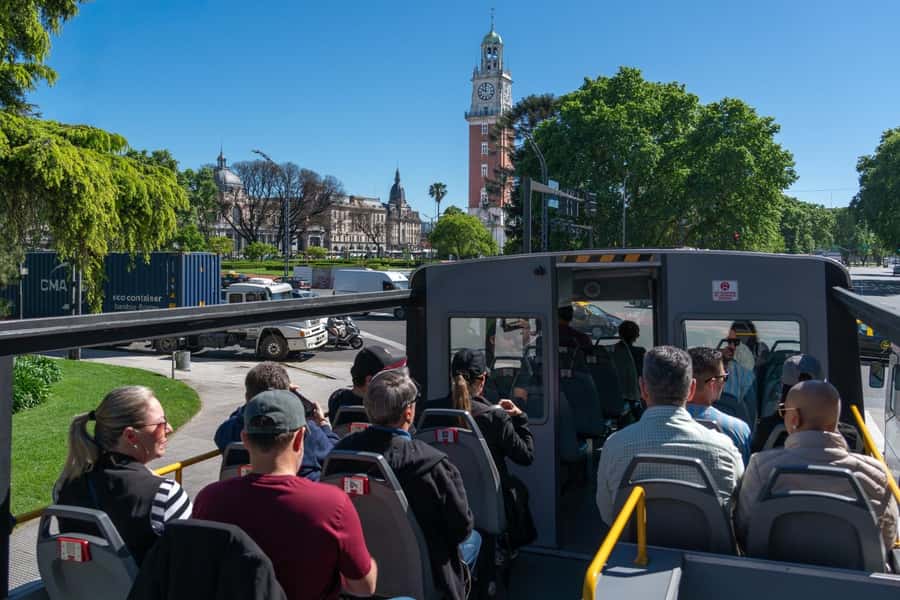 Buenos Aires: Hop-On Hop-Off City Bus Tour - Recoleta and the grand finish