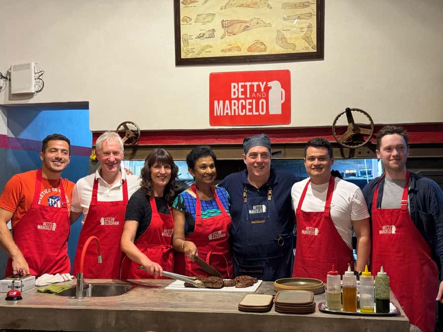 Buenos Aires: Join a Local Family for an Argentine Barbecue - Betty, Marcelo, and the family welcome