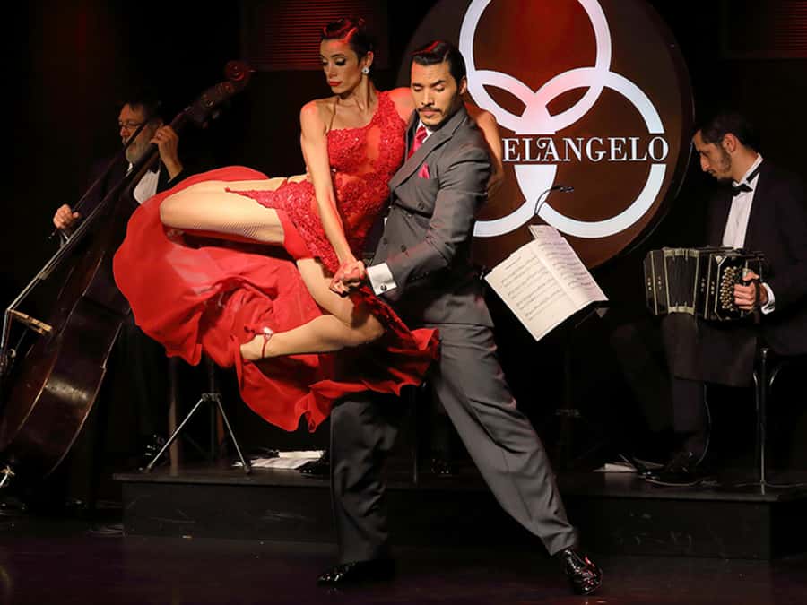 Buenos Aires: Live Michelangelo Tango & Folklore Show Ticket - The Michelangelo theater and its long nightlife tradition