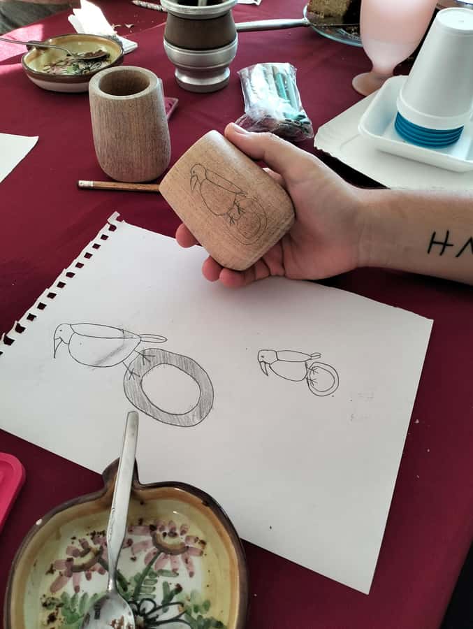 Buenos Aires: Mate & paint experience with pastry tasting - A rainy-day activity with a possible picnic version