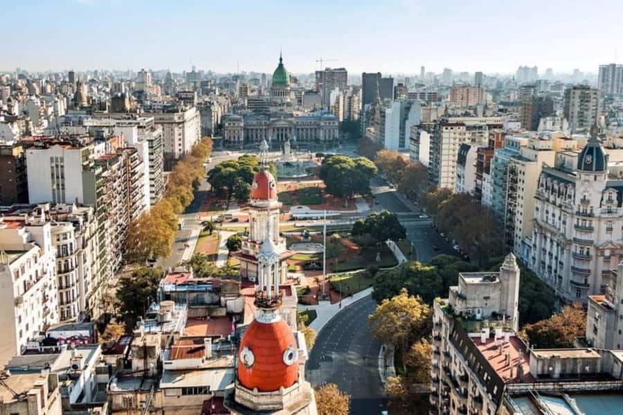 Buenos Aires: Montserrat, San Telmo, La Boca, and Puerto … - Avenida de Mayo and Café Tortoni