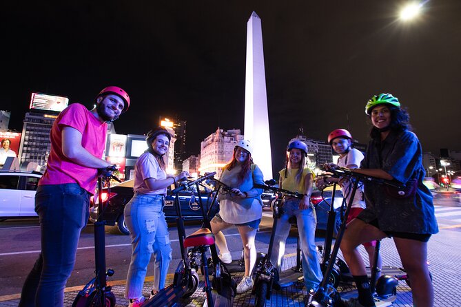 Buenos Aires Night Tour on Electric Scooter - Puente de la Mujer and the Fernet lesson