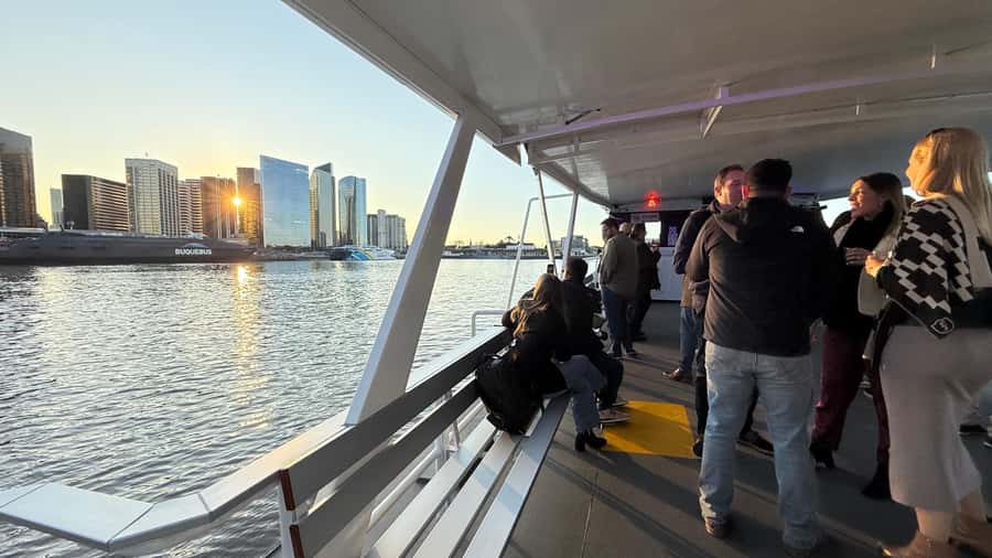 Buenos Aires: Puerto Madero Sunset Cruise with Open Bar - Open Bar, Music, and the Onboard Mood