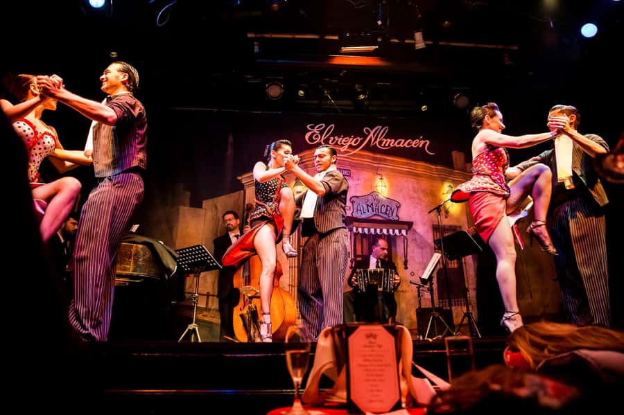Buenos Aires: Tango - El Viejo Almacén! The first and most traditional show - Dinner, wine, and the value of the longer package