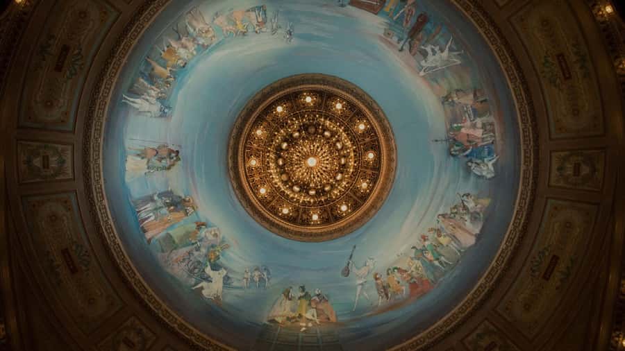 Buenos Aires: Teatro Colon Guided Tour - Grand halls, frescoes, and the chandelier