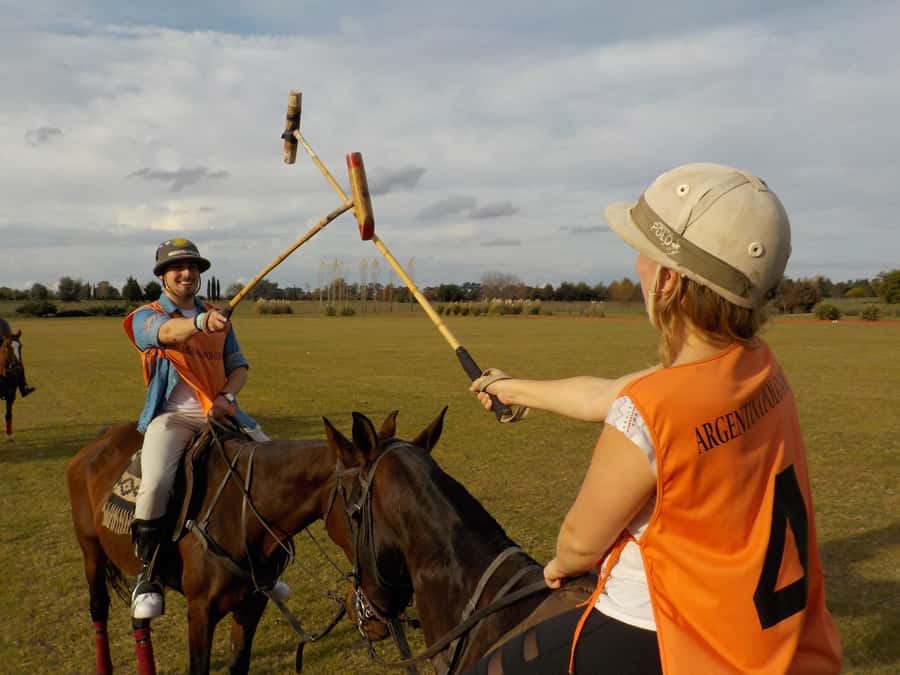 From Buenos Aires: Polo Match, Lesson, and BBQ Day-Trip - Asado, shared tables, and Argentine hospitality