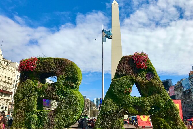 Full Day Private Walking Tour of Buenos Aires Neighborhoods - Plaza General San Martin connects history with city transport