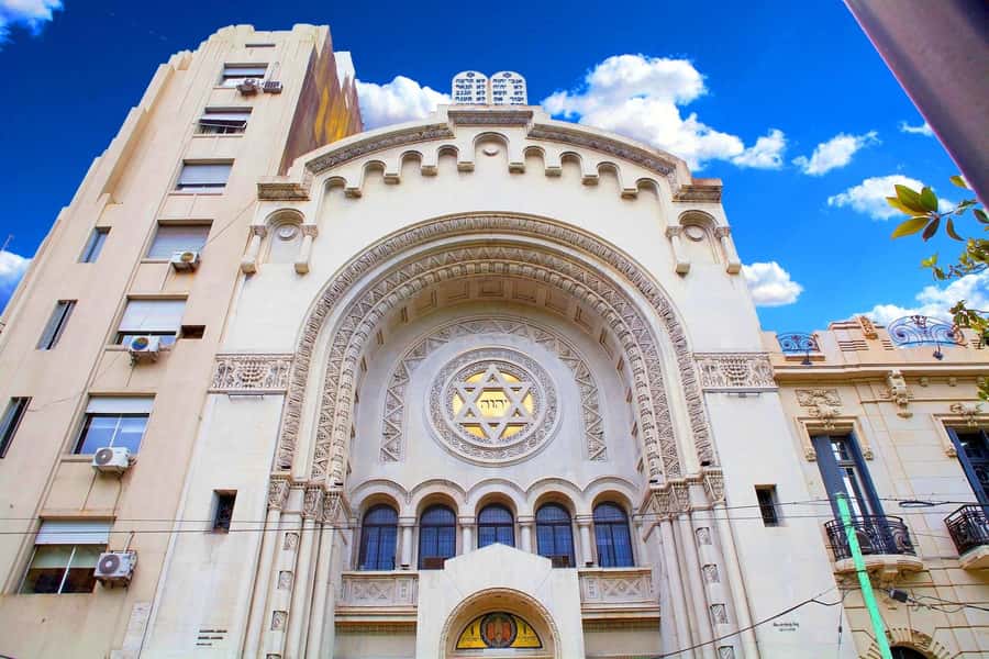 Jewish Sites Buenos Aires Private Walking and Car Tour - Templo Libertad and the old Jewish quarter