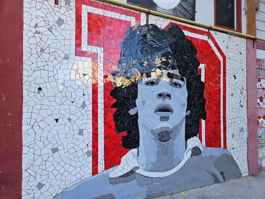 Maradona Tour: Murals, Chapel, Stadium, Museum, Casa D10S - The guides: Sofia Ruiz, Juan, and the human side of the tour