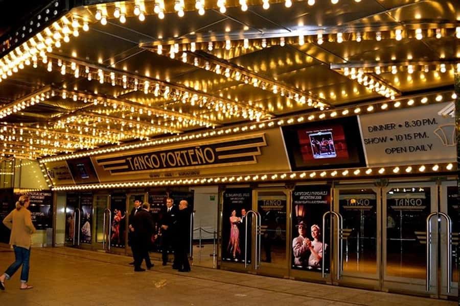 Tango Porteño Show in Buenos Aires (with optional dinner) - The live orchestra brings the show its pulse