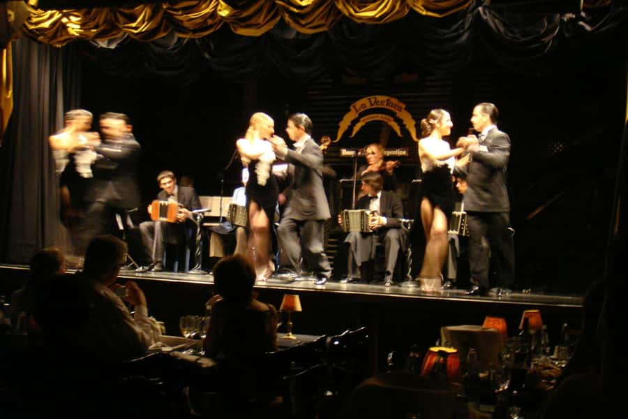 Tango show in La Ventana with optional Dinner - The Show’s Opening: A Classic Tango Theater Mood