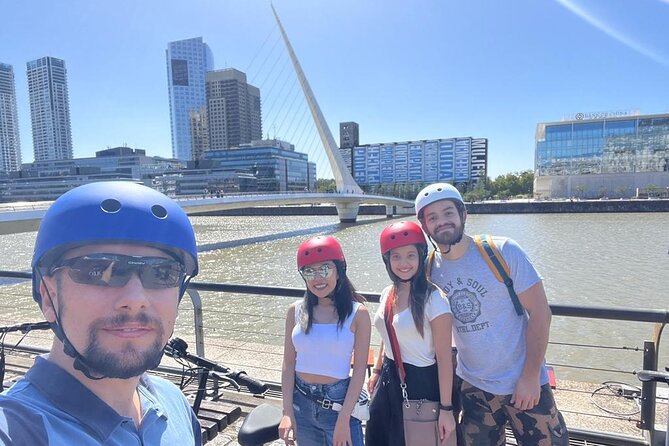 Tour Buenos Aires in one day on Electric Scooters - UBA, Floralis Genérica, and the city’s modern side