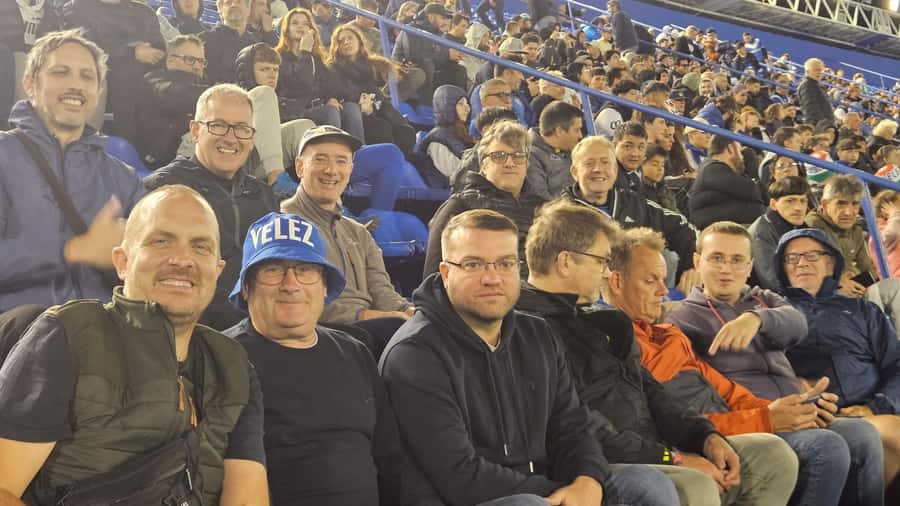 Velez Sarsfield Football Match - Meeting near the stadium and reading the pre-match mood